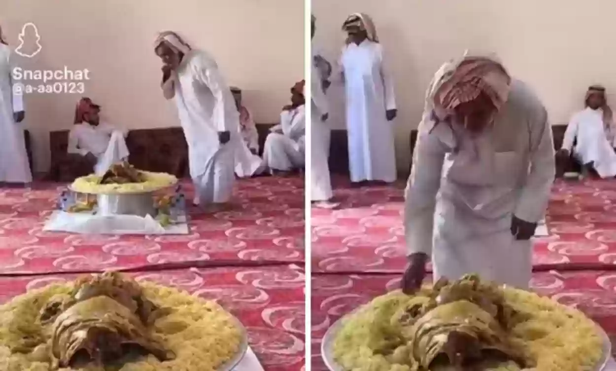 عادة سعودية أصيلة لها الكثير من المعاني 